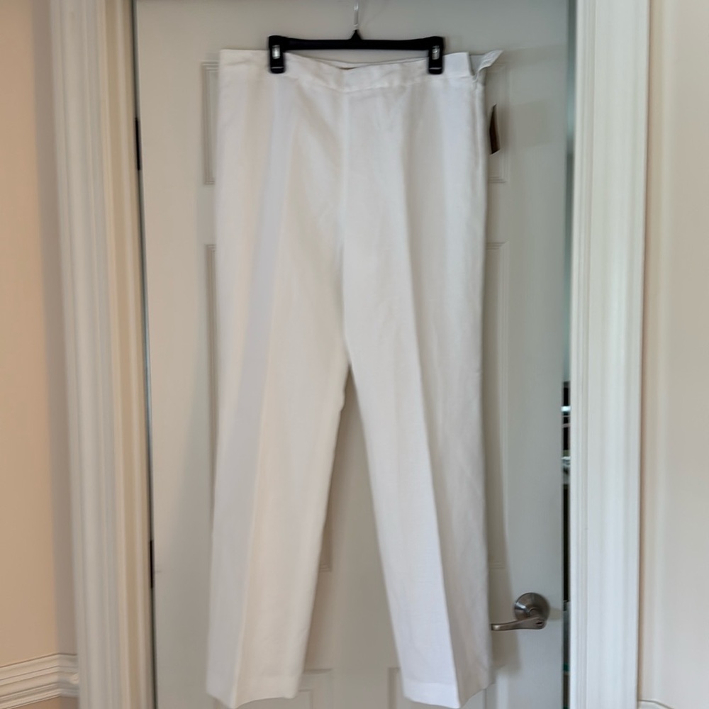 Nipon Boutique White Tailored Trousers